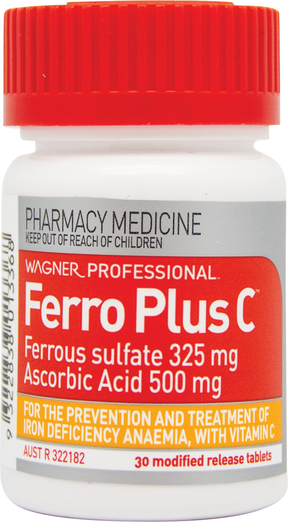 985279 Wagner Professional Ferro Plus C 30 Modified Release Tablets