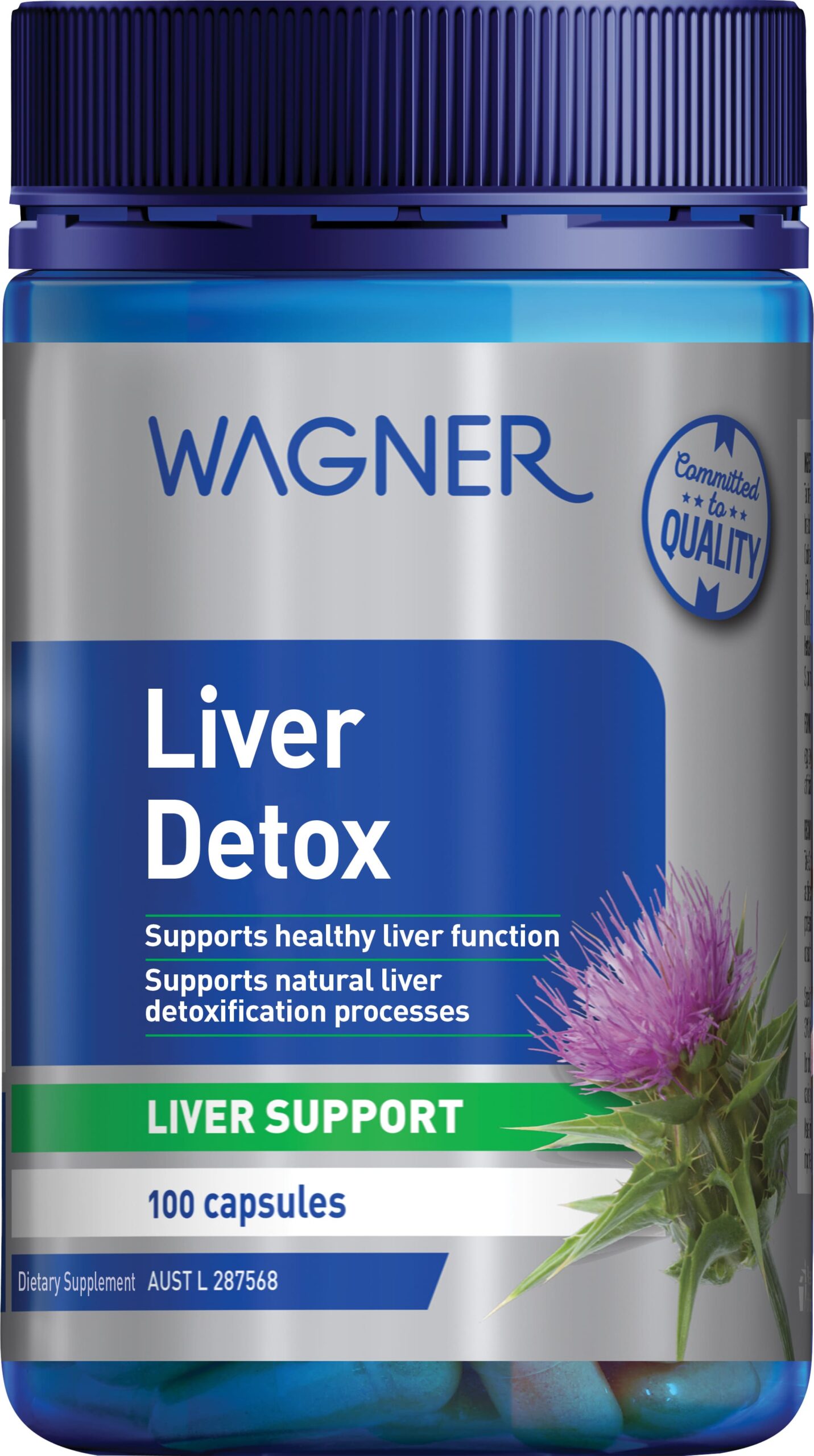 973963 Wagner Liver Detox 100 Capsules