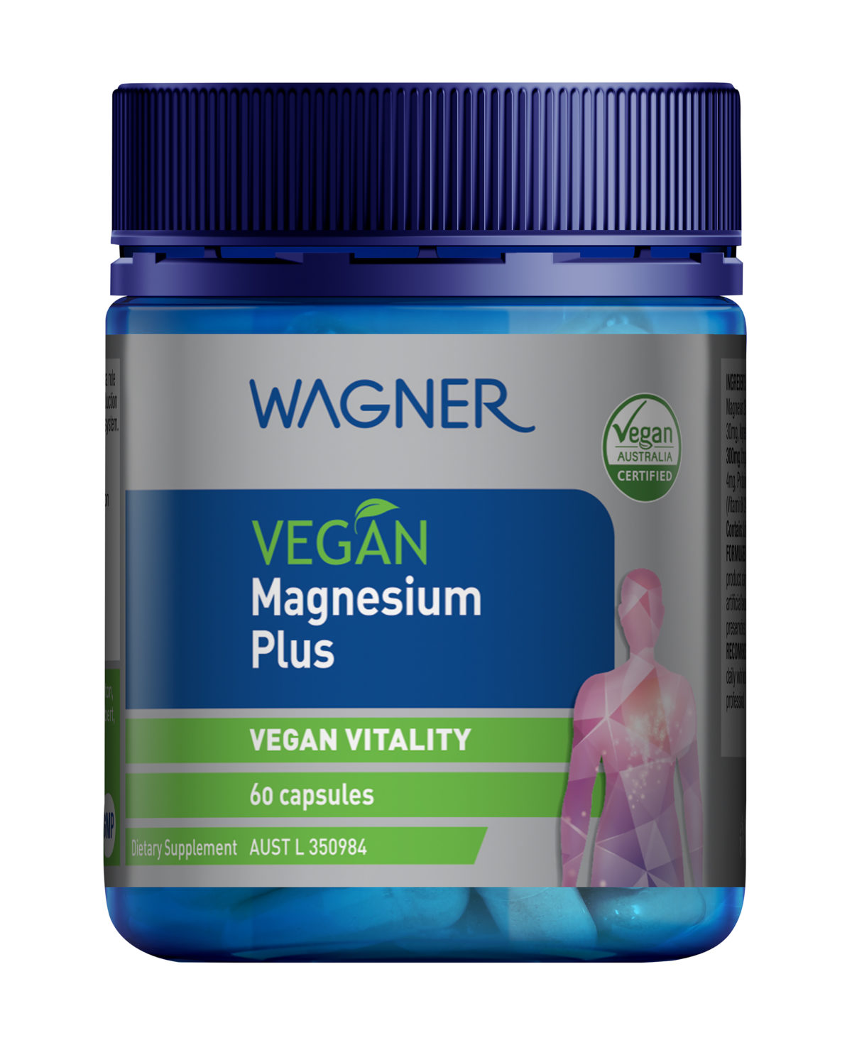 Wagner Vegan Magnesium 60 Capsules Wagner Health